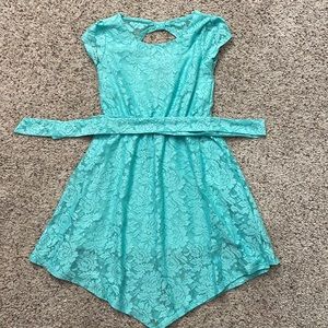 Sleeveless Teal Maxi dress